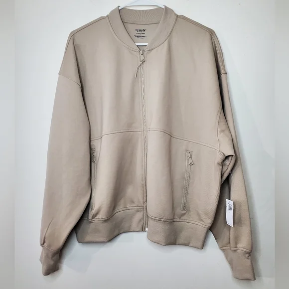 Womens NWT Old Navy Dynamic Fleece Full Zip Sweatshirt Size Large - Picture 1 of 11